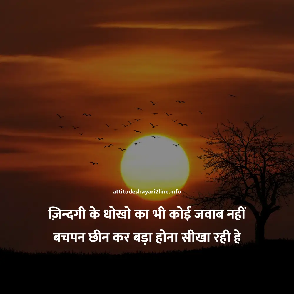 Attitude Shayari 2 Line Life