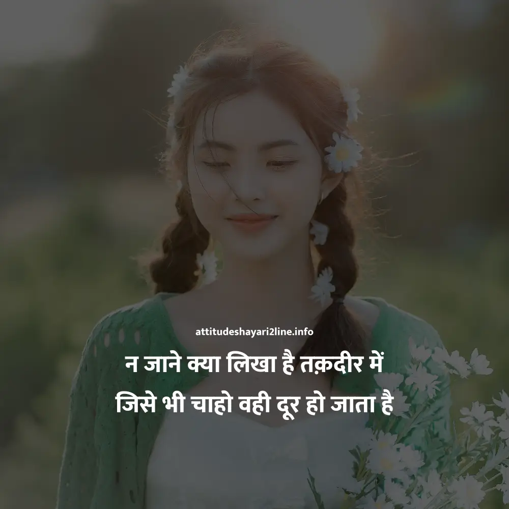 Instagram 2 Line Shayari on Life